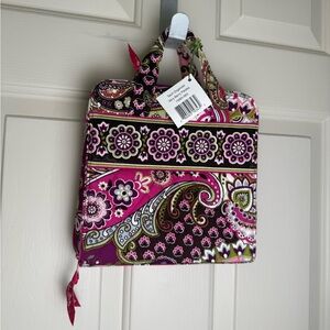 NWTVera Bradley Very Berry Paisley Tech Organizer Retired Pattern
